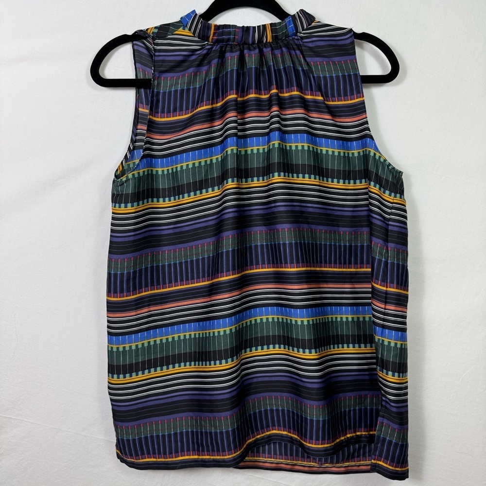 LOFT Multicolor Sleeveless Blouse Women’s Size M